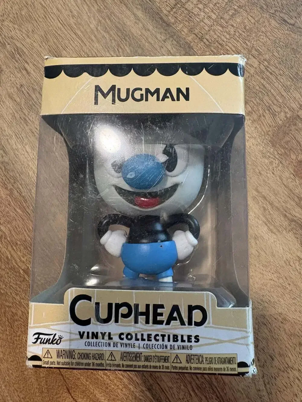 Funko Cuphead Mugman Standard Multicolor Vinyl Figure Video Game Collectible